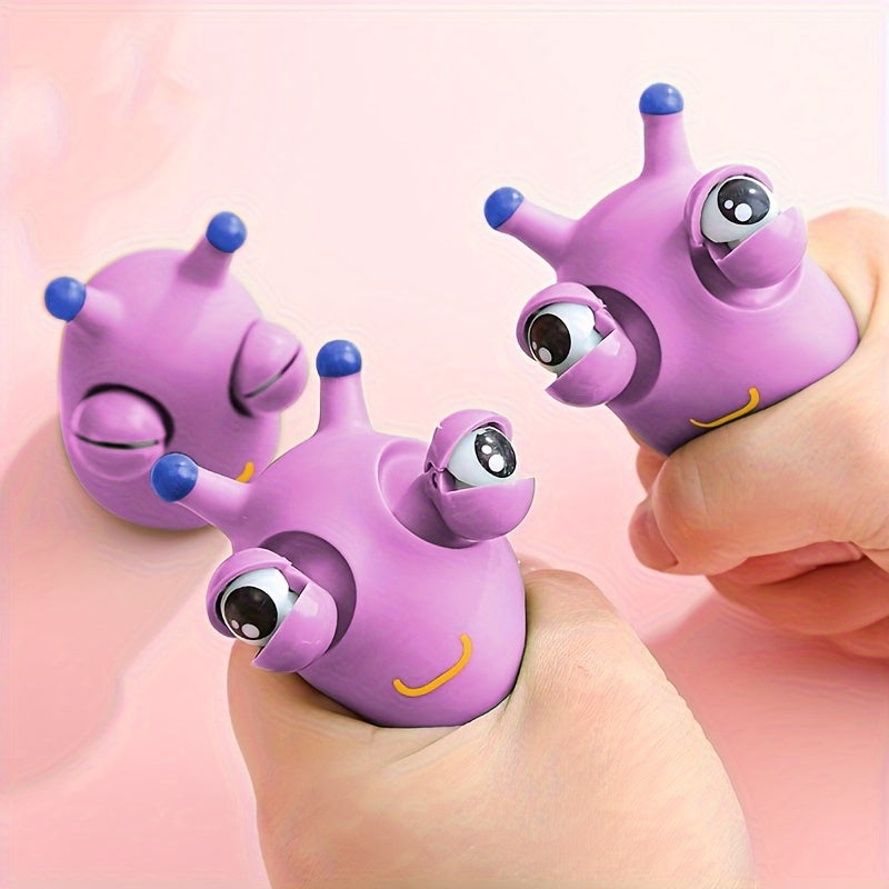 1 ou 2 ou 3 jouets Bugs rigolos aux yeux qui sortent quand on les presse - 12 couleurs au choix - Idéal pour cadeaux ou goodies de fête
