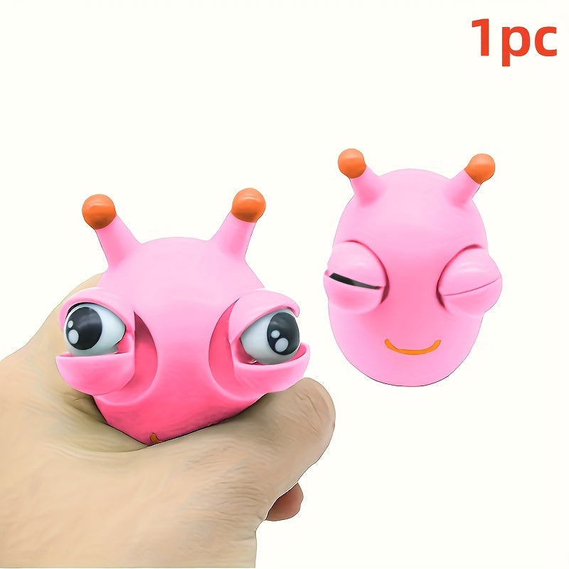 1 ou 2 ou 3 jouets Bugs rigolos aux yeux qui sortent quand on les presse - 12 couleurs au choix - Idéal pour cadeaux ou goodies de fête