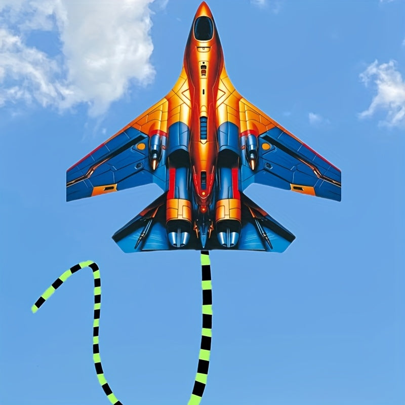 Girouette de combat aérien en verre, grande, multicolore, avec des couleurs mélangées, pour les jeux et loisirs en plein air sur la plage et au parc.