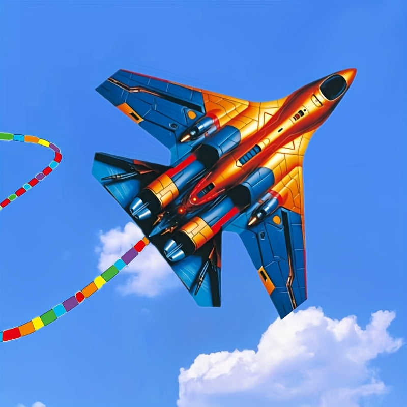 Girouette de combat aérien en verre, grande, multicolore, avec des couleurs mélangées, pour les jeux et loisirs en plein air sur la plage et au parc.