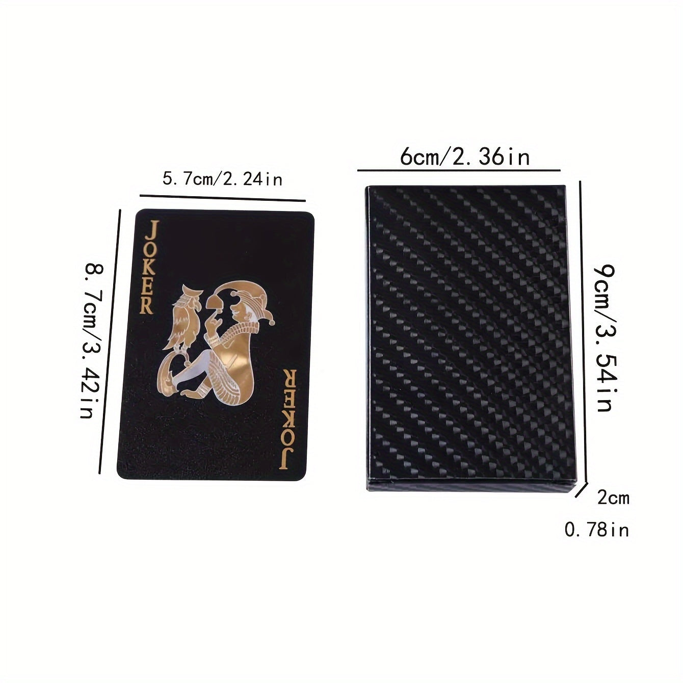 Matériel PVC imperméable de haute qualité, adapté aux amateurs de jeux de société et de fêtes. Jeu de cartes flexible avec boîte, utilisé pour les fêtes de fin d'année et les cadeaux pour les amis et la famille pendant les festivals.