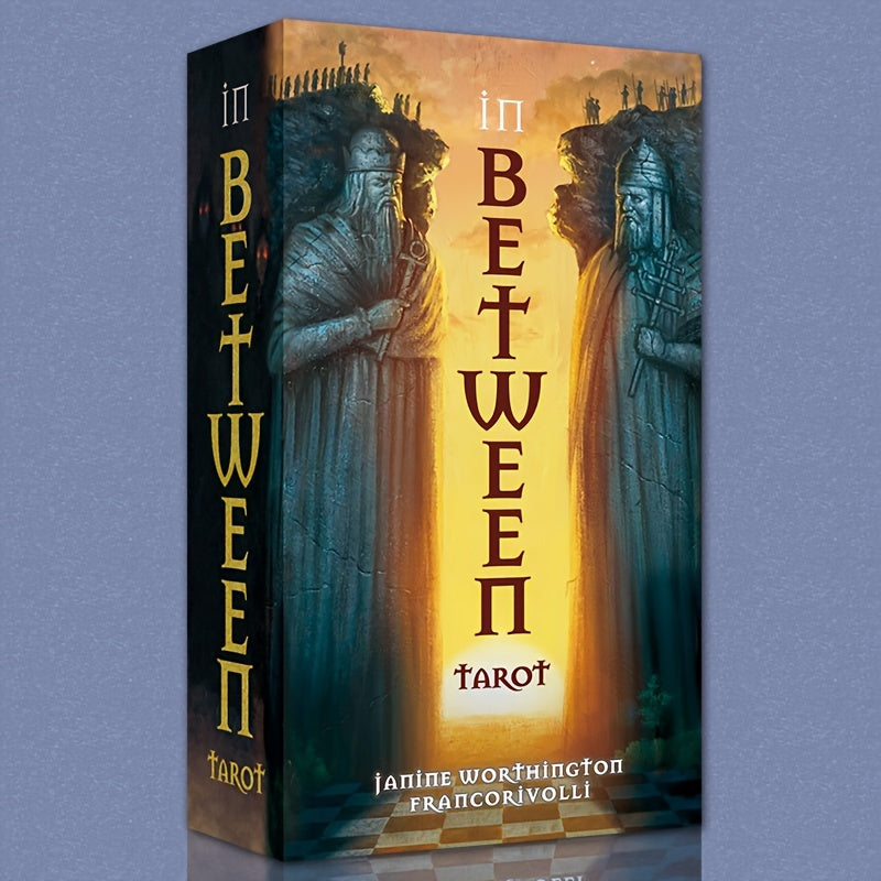 KEPNOY Tarot 78 Cartes - Jeu de Divination et Fête avec Art Mystique, Couleurs Variées - Cadeau Idéal pour Halloween, Thanksgiving ou Noël - Cartes de Haute Qualité