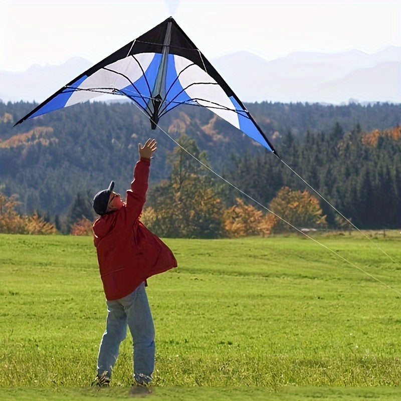 Cerf-volant avec poignée et ligne pour les sports de plein air, bon vol pour les débutants et les pros