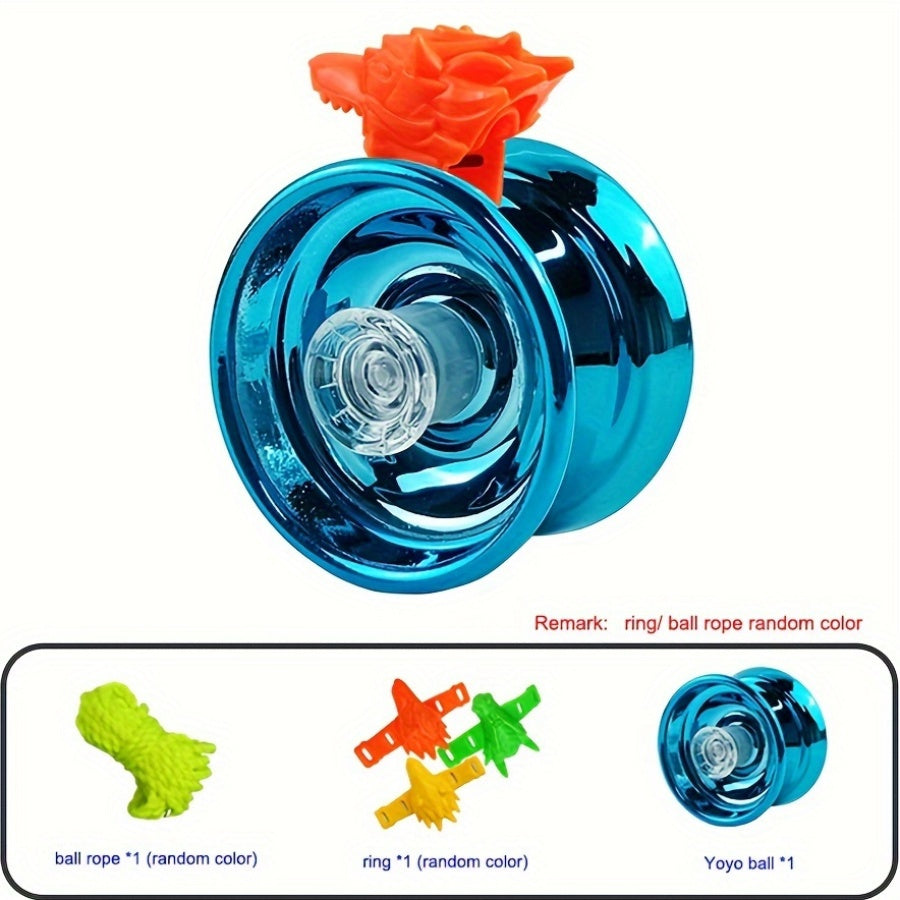 Yoyo professionnel pour débutants - Fer durable, disponible en plusieurs couleurs, avec accessoires gratuits - Le cadeau parfait pour Noël, Halloween et Thanksgiving, pour les adolescents et les adultes