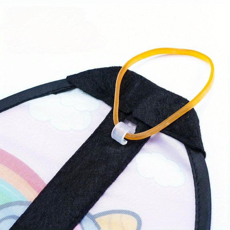3 cerfs-volants à doigt à lancer, élastique en caoutchouc pour glisse, sport en plein air, fibre polyester, couleur aléatoire