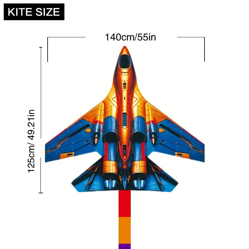Girouette de combat aérien en verre, grande, multicolore, avec des couleurs mélangées, pour les jeux et loisirs en plein air sur la plage et au parc.