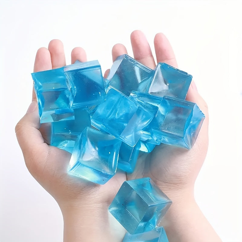 Ensemble de 10 cubes Squishy, jouets à pincer doux pour les enfants de 3 ans et plus, couleurs assorties, jeu amusant pour les adultes, cadeaux idéaux pour Halloween et Noël